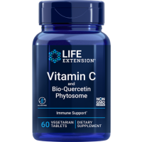 Vitamina C e Bio Quercetin Phytosome 60 vegetarian tablets LIFE Extension