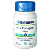 NT2 Colágeno 40mg 60 caps LIFE Extension vencimento:06/2022