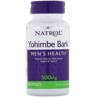 Yohimbe Bark 500mg 90 capsules NATROL