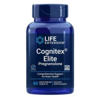 Cognitex ELITE Pregnenolone 60 veg tablets LIFE Extension