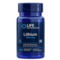 Lithium 1000mcg 100 vcaps LIFE Extension