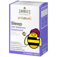 Melatonina Infantil Zarbee's Naturals 1mg Mastigável - 30 tablets