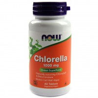 Chlorella 1000mg 60 tablets NOW Foods