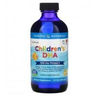 Children DHA 8oz Sabor Morango NORDIC Naturals