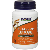Probiotic 10 25 Billion 50 Veg Capsules NOW Foods