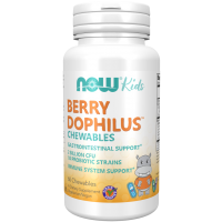 Berry Dophilus 60 Chewables NOW Foods