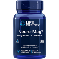 Neuro Mag L Threonate de magnésio 90 vegetarian capsules LIFE Extension