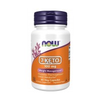 7 Keto 100mg 60 veg caps NOW Foods