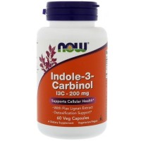 Indole 3 Carbinol with Lignans 200mg 60 veg caps NOW Foods