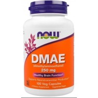 DMAE 250 mg 100 Veg Capsules NOW Foods