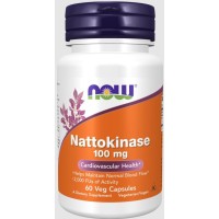 Nattokinase 100 mg 60  Veg Capsules NOW