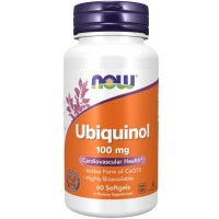 Ubiquinol 100 mg   60 Softgels Now