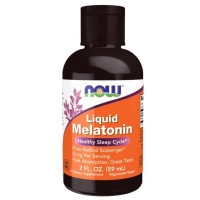 Melatonina liquida 59ml NOW Foods