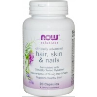 Hair Skin e Nails 90  Capsules NOW Foods 