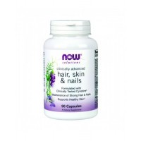 Hair Skin e Nails 90  Capsules NOW Foods 