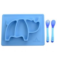 Prato Silicone baby placemat rhino - Babies Tribo