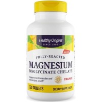 Magnesio Bisglycinate Chelate 120 tabs HEALTHY Origins