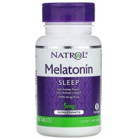 Melatonina 5mg 60tablets NATROL vencimento 12/2021