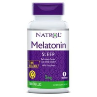 Melatonina 3mg TIME RELEASE 100 tablets NATROL
