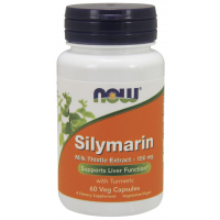 Silymarin Milk Thistle Extract 150 mg 60 Veg Capsules NOW Foods