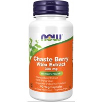 Chaste Berry Vitex Extract 300 mg 90 Veg Capsules NOW Foods