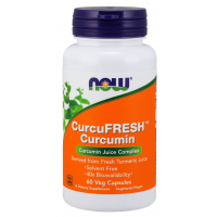 CurcuFRESH Curcumin 60 Veg Capsules NOW Foods