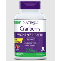 Cranberry saúde da mulher 250mg sublingual 120tablets NATROL