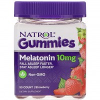 Melatonina Gummies 10 mg 90 Count Morango NATROL