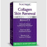 Collagen Skin Renewal Advanced Colageno 120 tablets NATROL