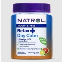 Relaxia Day Calm dia calmo 60 gummies NATROL vencimento:04/01/2023