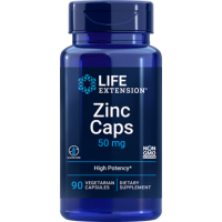 Zinco Caps 50 mg 90 vegetarian capsules LIFE Extension