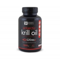 Krill Oil  Antarctic 1000mg  60 caps SPORTS Research  validade:05/2022