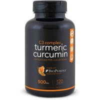 Turmeric Curcumin 500mg Sports Research - 120 caps  