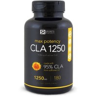 CLA 95% 1250mg 180 softgels SPORTS Research val:01/2022