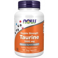 Taurine, Double Strength 1000 mg 100 Veg Capsules NOW