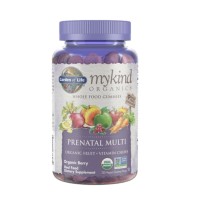 Mykind Organics Prenatal Multi Whole Food Gummies Organic Berry 120 Vegan Gummy Drops