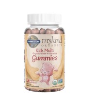 Mykind Organics Kids Multi Gummies Organic Fruit -120 Vegan Gummy Bears Garden of life 