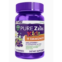 Melatonina + Edelberry & Zinco 60 Gummies kids VICKS Pure Zzzs 