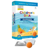 Children’s DHA Gummies 600mg omega 3 NORDIC NATURALS 