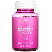 Biotina + vitamina C 60gummies SPORTS Research  