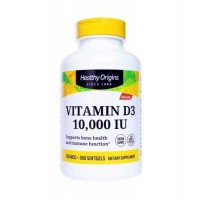 Vitamin D3 10.000 IU 360 softgels HEALTHY Origins