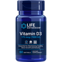 Vitamina D3 7000 IU 60 Softgels LIFE Extension