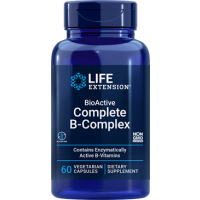 Complexo B - BioActive Complete B Complex 60 veg capsules Life Extension