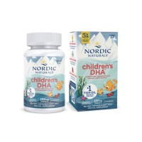 Children's DHA Strawberry -- 250 mg - 180 Softgels Nordic Naturals