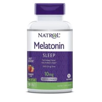 Melatonina 10mg FAST DISSOLVE sublingual 100 tablets Sabor morango NATROL