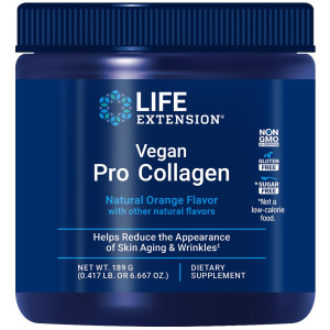 Life Extension, Vegan Pro Collagen, Natural Orange, 6.667 oz (189 g)