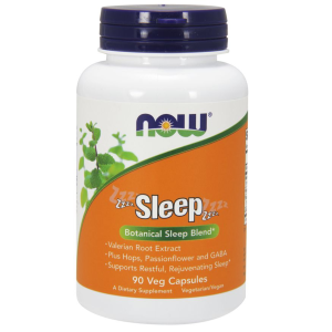 Sleep, Botanical Sleep Blend, 90 Veg Capsules NOW Foods